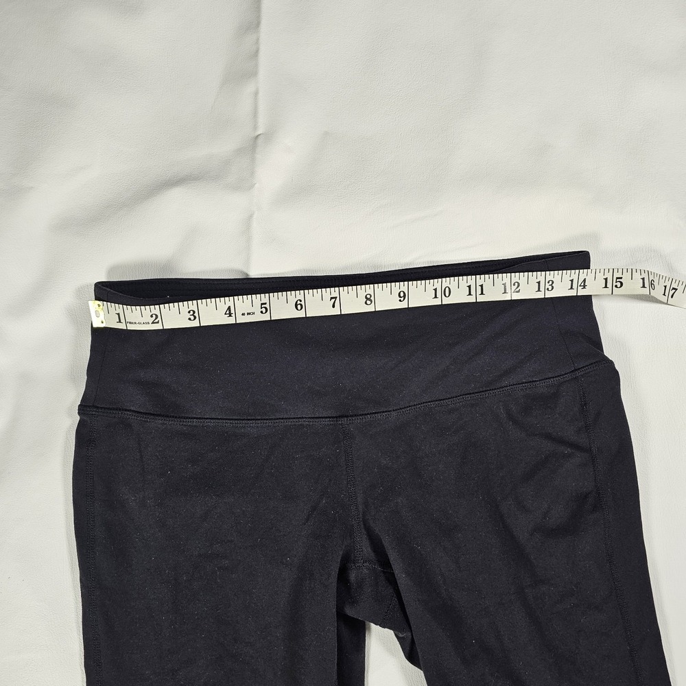 Athleta Capri Leggings Womens MP Medium Petite Black Cropped Yoga Athletic A001 - Picture 4 of 9